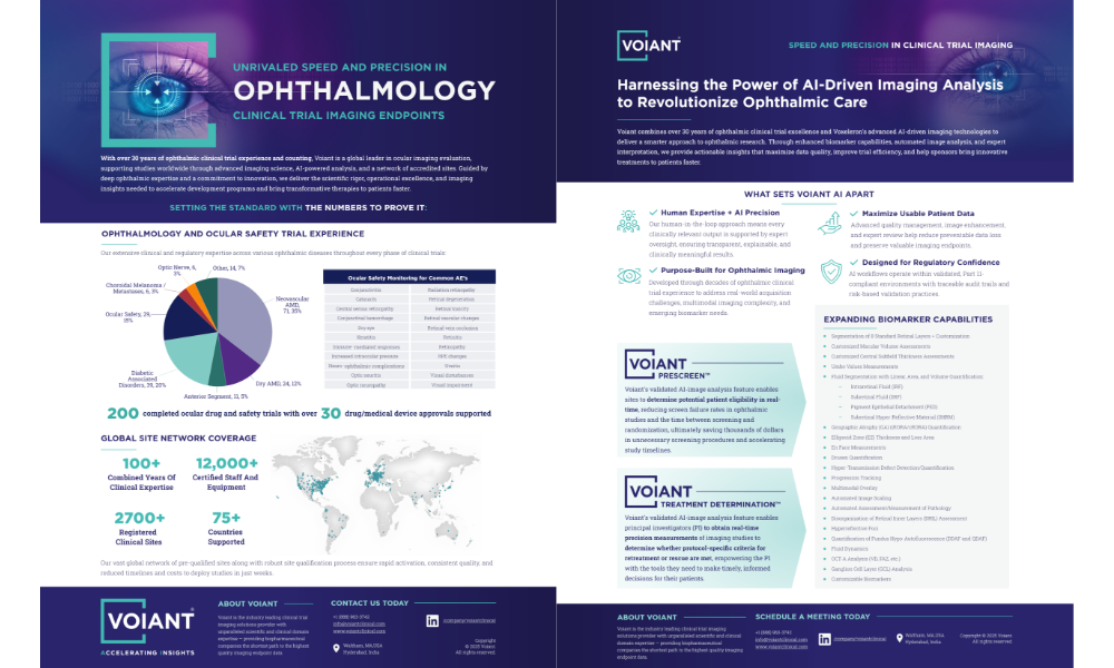 Ophthalmology Imaging Capabilities